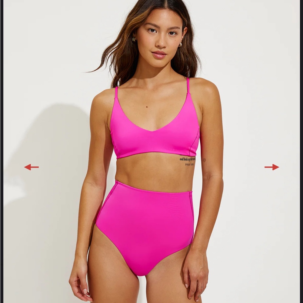 Left On Friday Pink Bikini BOTTOMS